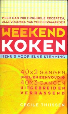 Weekend koken - Cecile Thijssen